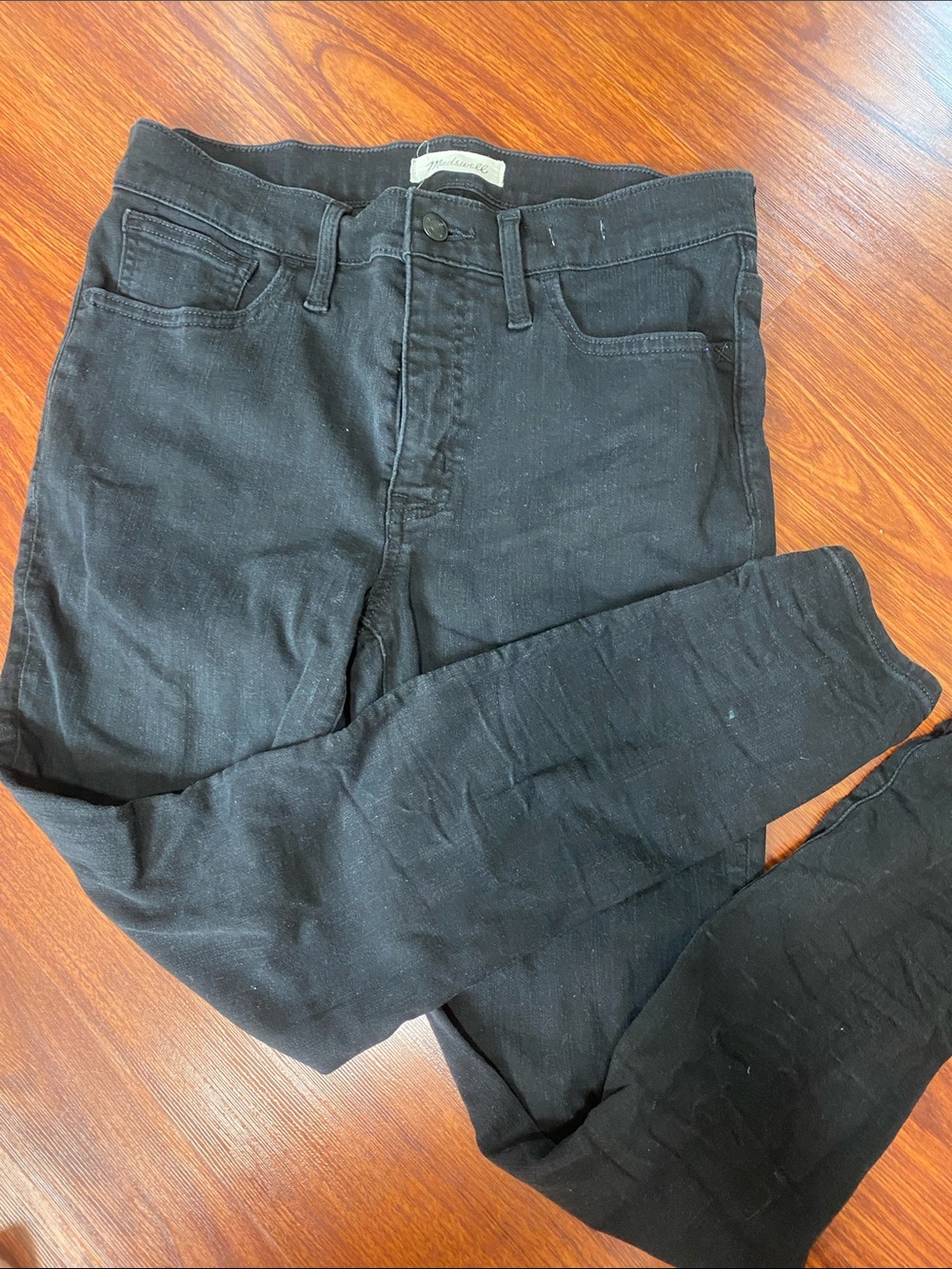 Madewell Black Ankle Jeans